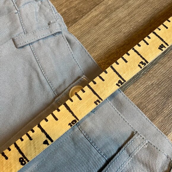 NWT Thread & Supply Pleated High Waisted Pants Light Blue Size XS - Picture 7 of 8